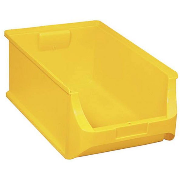 Allit Storage Bin 310x200x500mm Yellow High Load Capacity