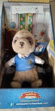 Bogdan Meerkat Plush Toy with Tag and Certificate VGC Display Box