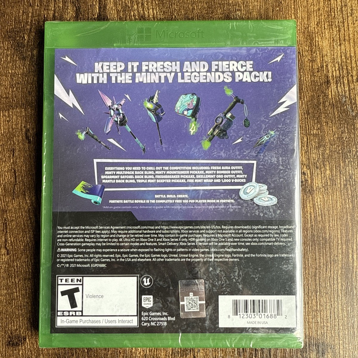 Fortnite: Minty Legends Pack 新品未開封 Amazon.com: Fortnite Minty Legends Pack - (PS4) (NO PHYSICAL