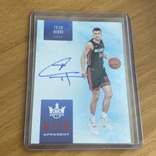 2019-20 Panini Court Kings Tyler Herro Heir Apparent Ruby Auto Autograph RC /99