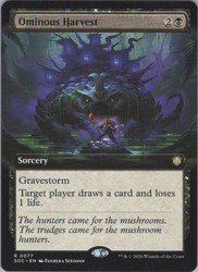 Ominous Harvest (Extended Art) #77 - Commander: Secrets of Strixhaven