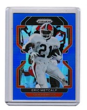2021 Panini Prizm Dark Blue Retail Prizm SSP Eric Metcalf