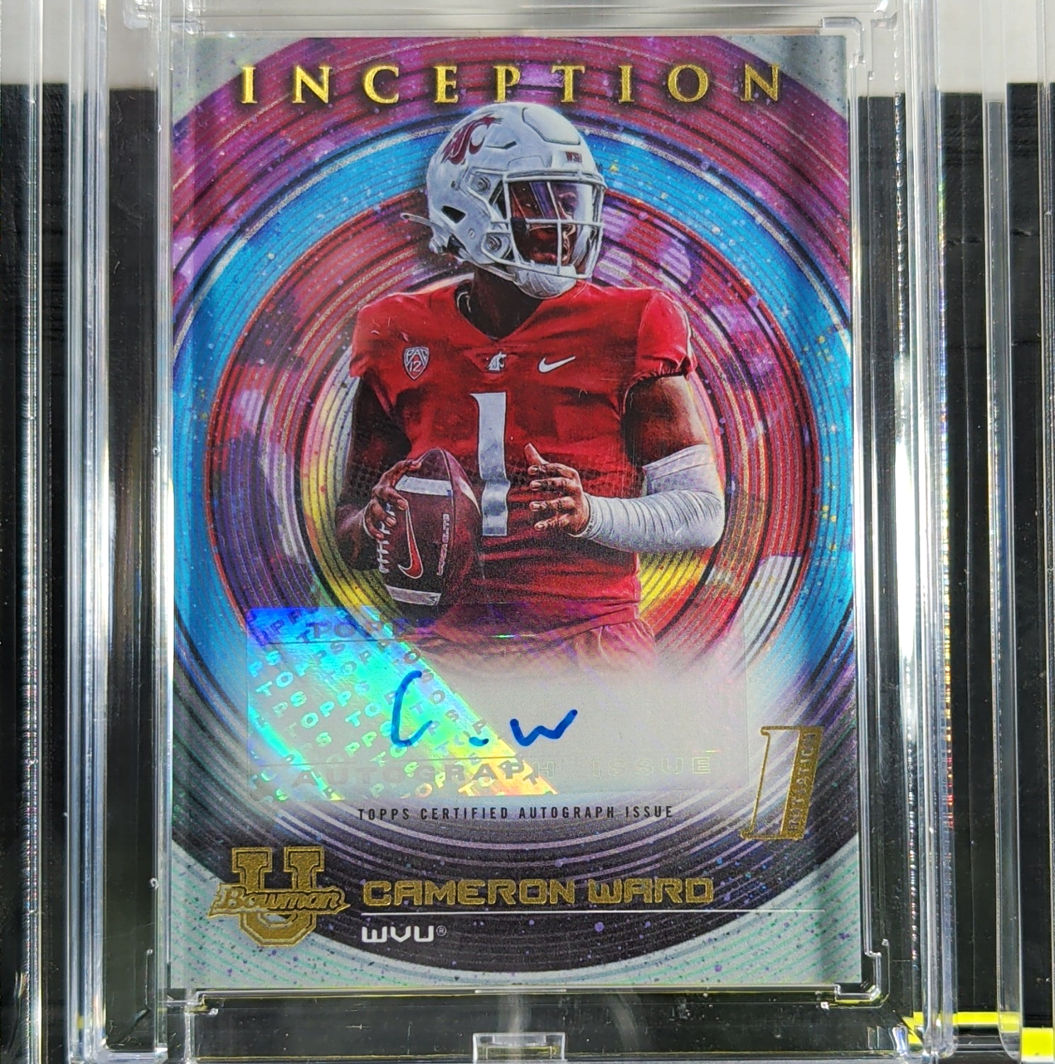 Topps 2022-23 Bowman Inception U Cameron Ward Auto RC WSU #BIA-CWD