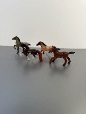 Breyer Stablemates Horse Figurine Lot of 4 G2 Molds - Andalusian, Morgan, Thorou