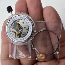 Seagull ST2130 Automatic Movement Silver Plated Clone Replacement for ETA 2824-2