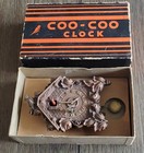 Vintage August C Keebler No. 240 Miniature Cuckoo Clock with Original Box & Key — photo 1