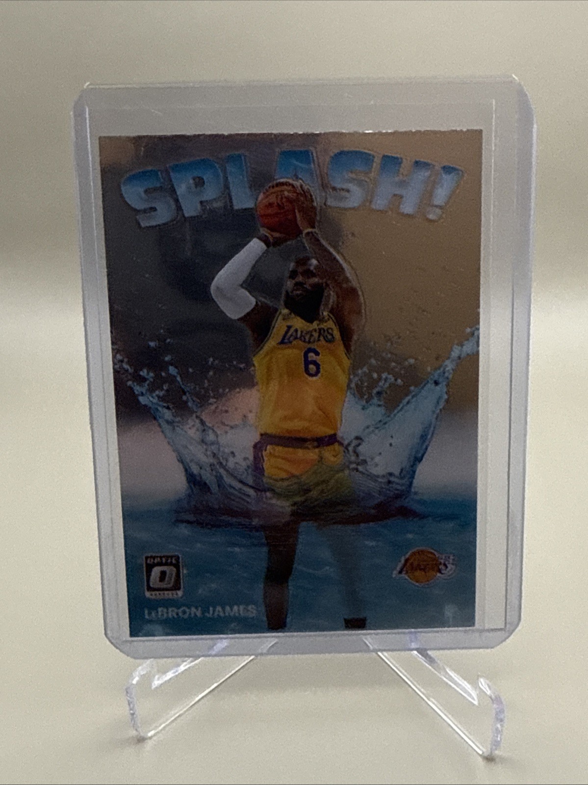 2022-23 Panini Donruss Optic Splash Lebron James #15 Silver LA Lakers