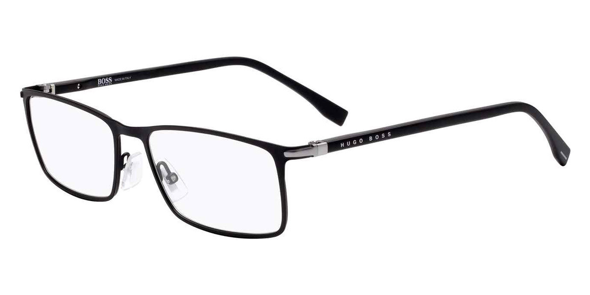 Boss 1006it Eyeglasses Men Matte Black Rectangle 55mm New 100 Authentic 43490₽