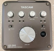 TASCAM US-366 4-In/6-Out or 6-In/4-Out USB Audio Interface 0001