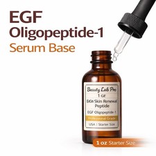 EGF Oligopeptide-1 Serum Base 1oz Anti Aging Peptide Skin Repair DIY