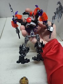 LEGO Skull Basher 70793 BIONICLE, Incomplete, Horns Have Broken Pieces 