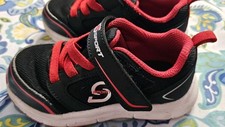 Black And Red Skechers Boys 8 Toddler S Sport