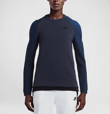 NIKE TECH FLEECE CREW SWEATSHIRT DAMEN UK XS - 809537 451