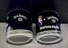 Jack Daniels Whiskey Set of 2 Official NBA Rocks Bar Tumbler Glasses! 2 Styles! — photo 4