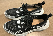 SOREL Kinetic RNEGD Float Shoes Sneakers Woman's Sz 8 Black LaceUp Walk Run Hike