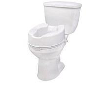 Siège de toilette surélevé Drive Medical soutien sécurité senior hauteur et confort supplémentaires