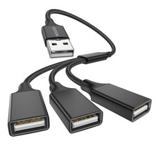 Usb Splitter Cable 1 Male To 3 Female Usb2.0 Adapter Usb Extension Cable For Cha