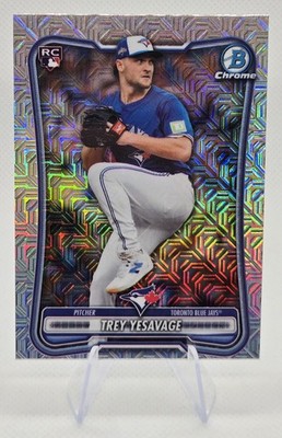 Trey Yesavage 2026 Bowman Chrome Mega Box Mojo Refractor #41 Rookie RC Toronto