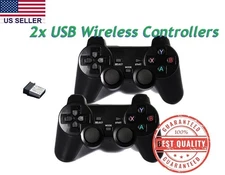 NEW! 2x Wireless USB dongle Android/PC/Raspberry PI/Gamestick Game Controllers
