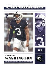 2023 Panini Chronicles Draft Picks #25 Parker Washington
