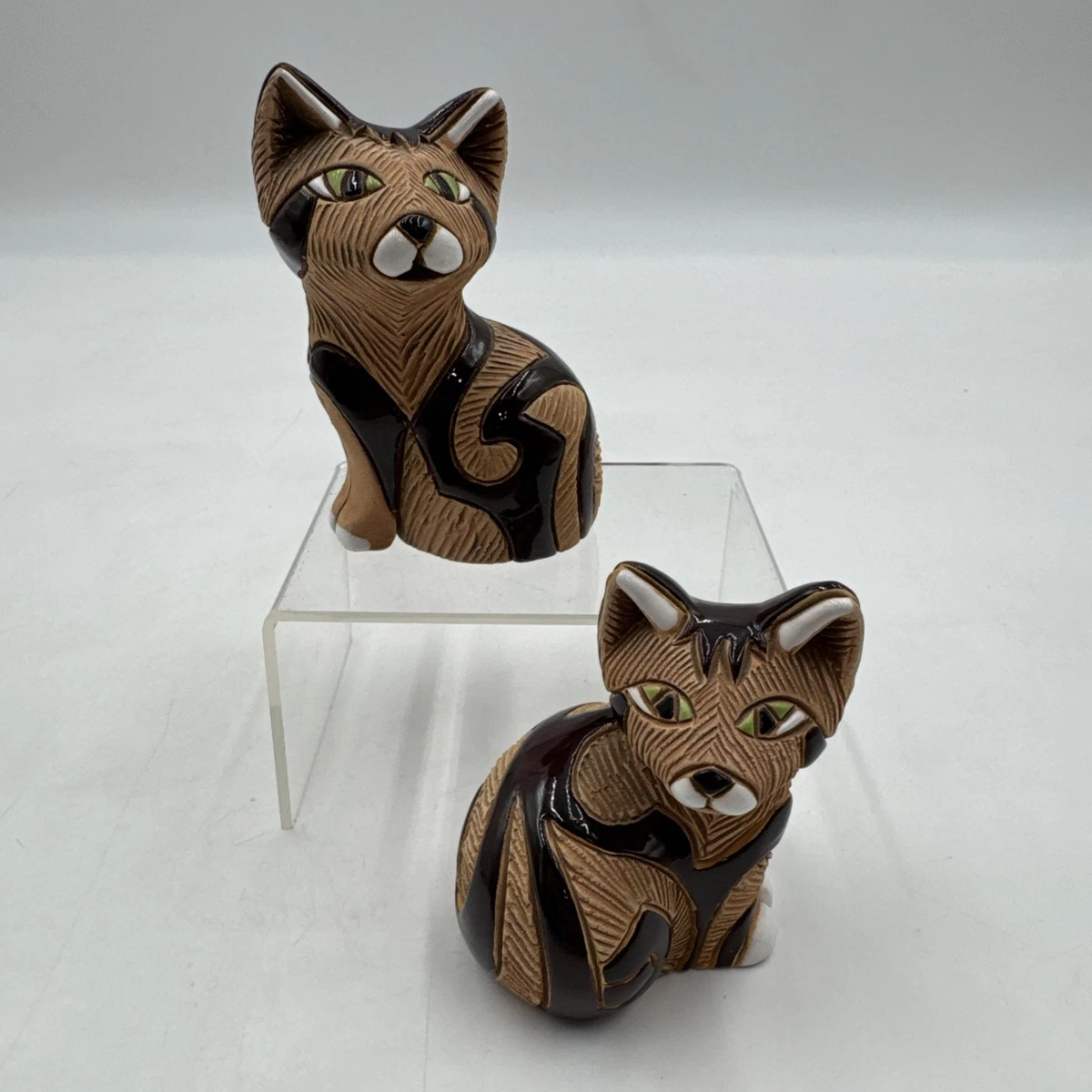 ビンテージアーテサニア・リンコナダ ハンドメイド トラ 親子　ウルグアイ Artesania Rinconada Collectible Sculptures & Figurines for sale | eBay