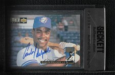 BAS 1994 Collector's Choice Rookie Class Carlos Delgado Seal of Authenticity ow6