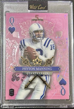 Wild Card 2024 5 Card Draw Stacked Deck Peyton Manning Serial Numbered Insert SP