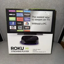 Roku HD (2nd Generation) Media Streamer 2500R - Black