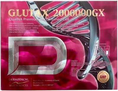 1 Box X Whitening Serum Set Brightening Anti-Aging Skin Booster Italy