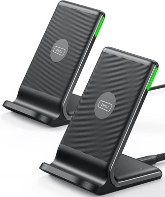 Wireless Charger Stand [2 Pack], 15W Qi Zertifiziert Inductive Fast Charging Sta