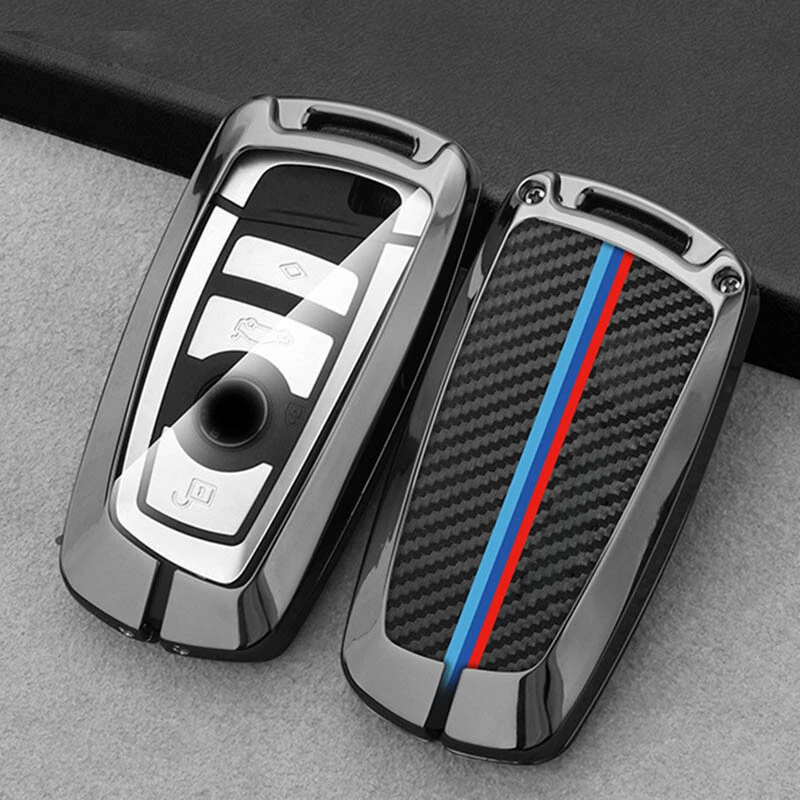 Metal Car Key Cover Protection Key Case Shell Fit For BMW F30 X3 X5 X6 3 5  7 er