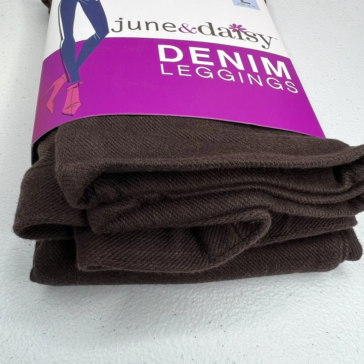 June and top daisy denim leggings