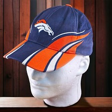 NFL Denver Broncos Trucker Baseball Hat Authentic Team Apparel Kids One Size