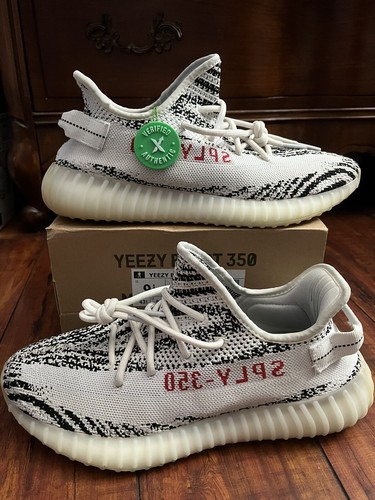 yeezy zebra size 9.5