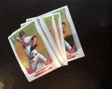 2014 Bowman Chrome BCP1 Shae Simmons 10 count lot Atlanta Braves
