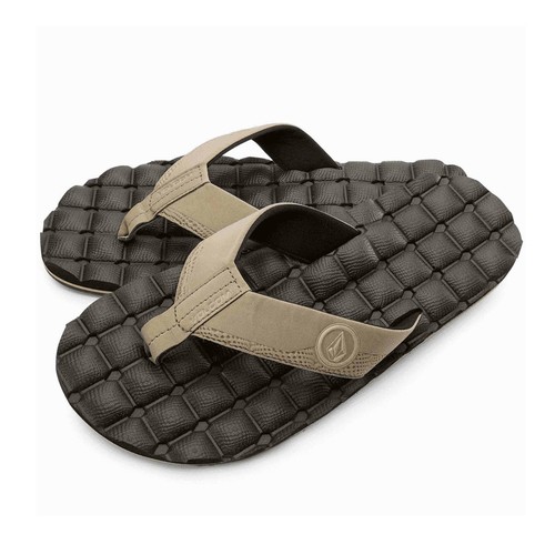 Volcom MENS Reclinable Ojotas de color caqui | eBay