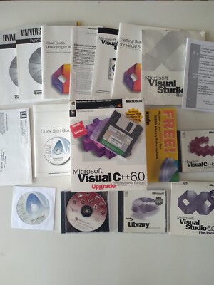 Microsoft Visual C++ 6.0 Professional Edition Upgrade Vintage | eBay