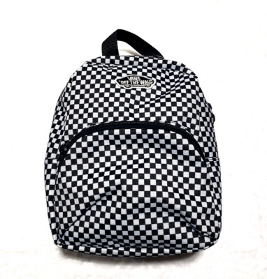 NWT VANS Off The Wall GOT THIS MINI BACKPACK Rare Micro Checkered BLACK WHITE