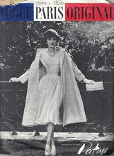 Patron De Couture VOGUE Vintage 1957 Manteau Et Robe B34ins (1839RR)