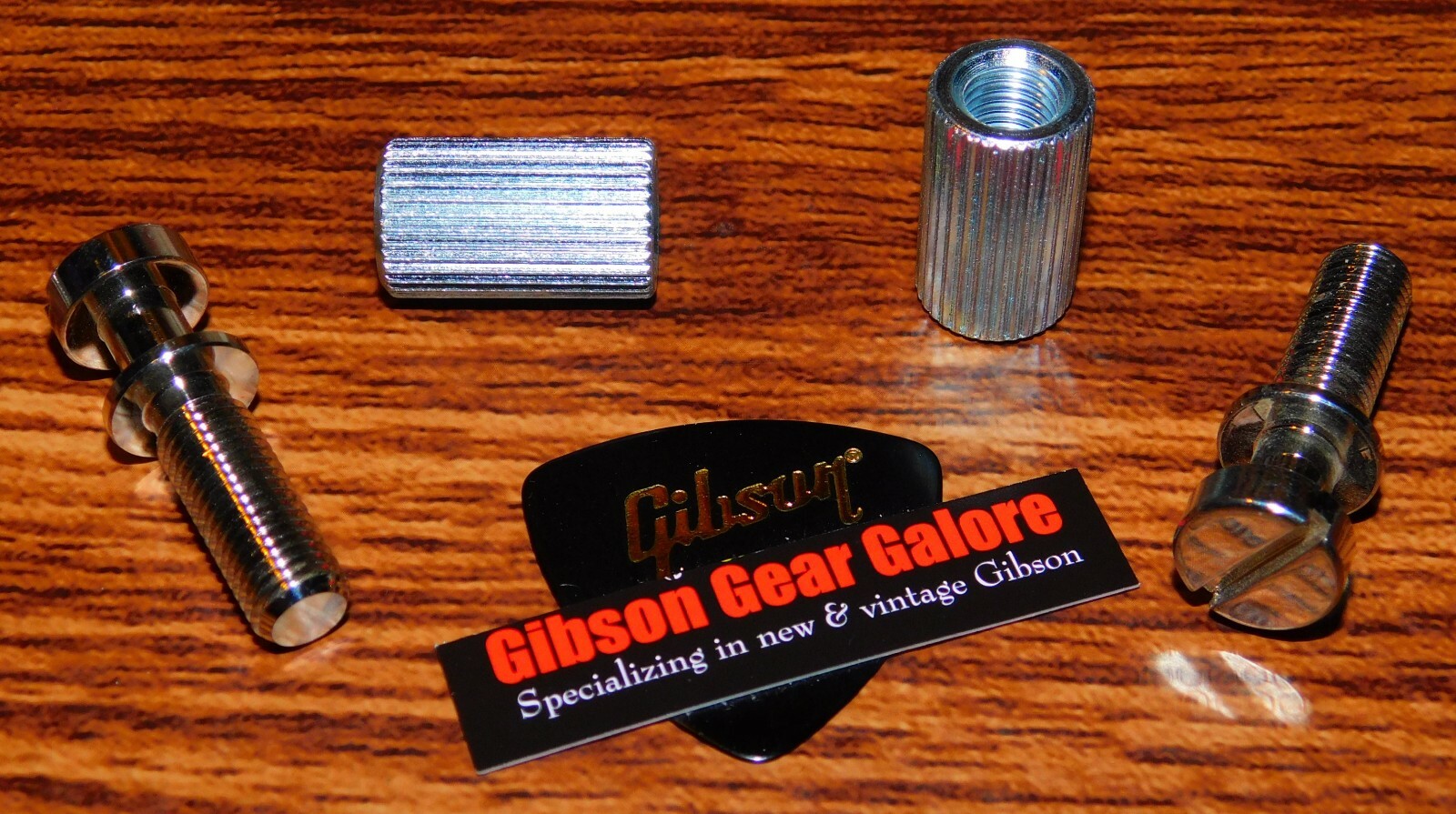 Gibson Les Paul Tailpiece Studs Nickel Anchors Guitar Parts ES Custom