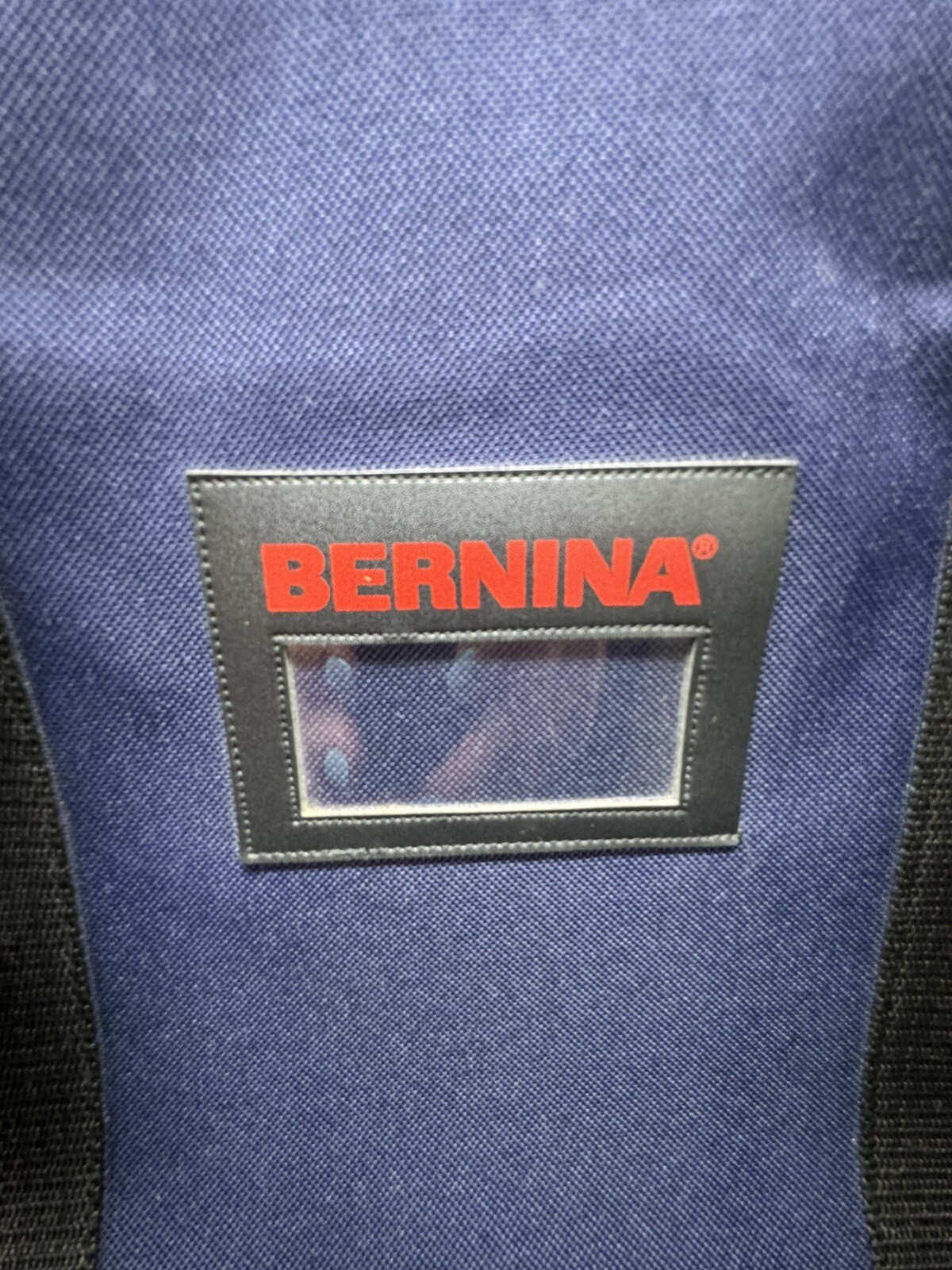 BERNINA Soft Cover Storage Bag Blue 16x12x10 for Accessories