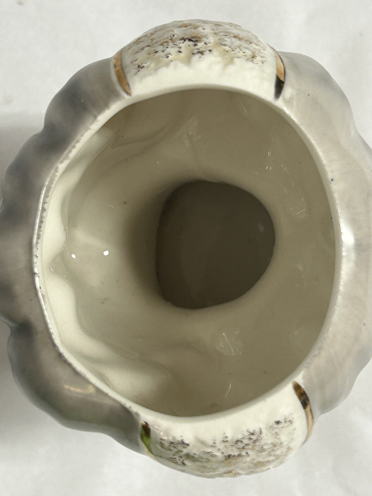 Vintage 1950's Lady Head Vase w/ Eyelashes and CorsageUcagco Ceramics