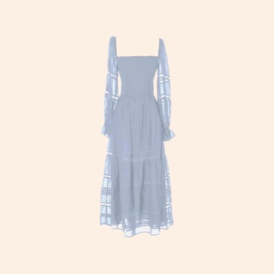 reformation blue lace dress Reformation Ericka Silk Dress | Blue