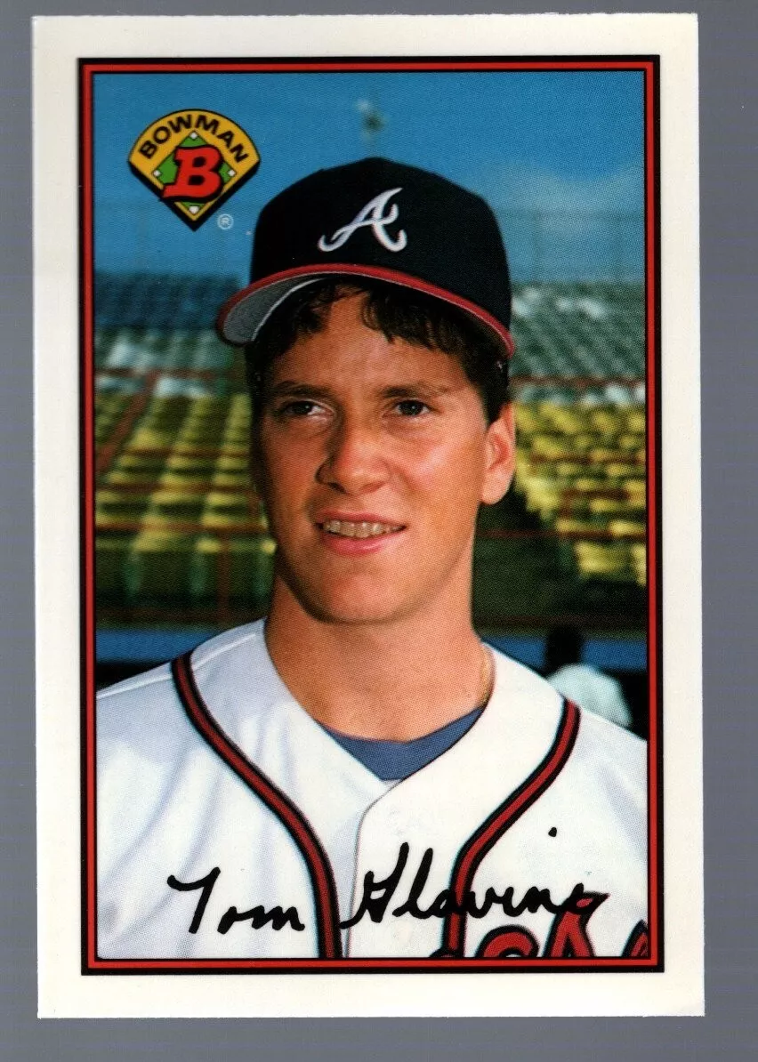 Tom Glavine trading card