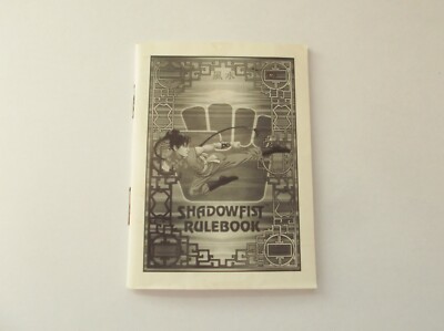 Upper Deck: ''SHADOWFIST'' #CCG Rule Book USA 1995
