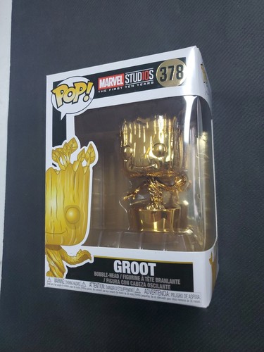 Funko Pop! Marvel Groot (Doré) #378 Vinyle Figurine