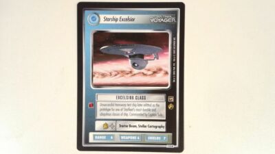 Star Trek CCG Motion Pictures TMP Starship Excelsior 113R NM/M