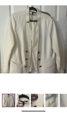 Women s white blazer - Elegant from white black 35