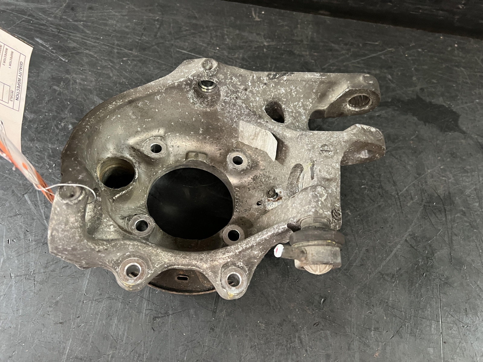 08-19 MASERATI GRANTURISMO REAR PASSENGER RIGHT AXLE STUB KNUCKLE