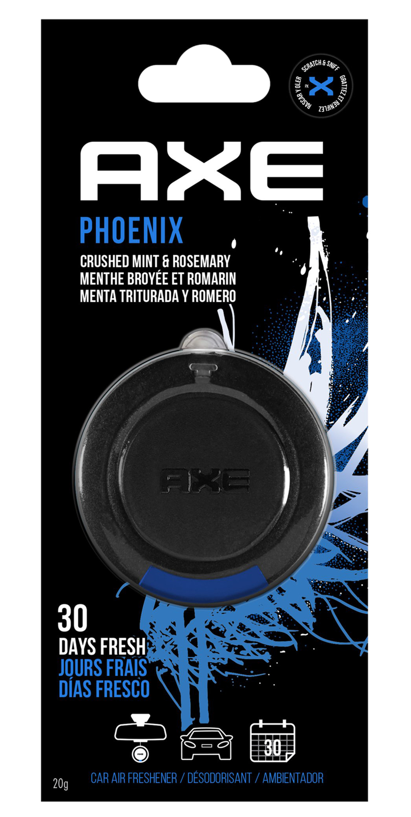 Axe Phoenix Hanging 3D Disc Car Air Fresheners eBay